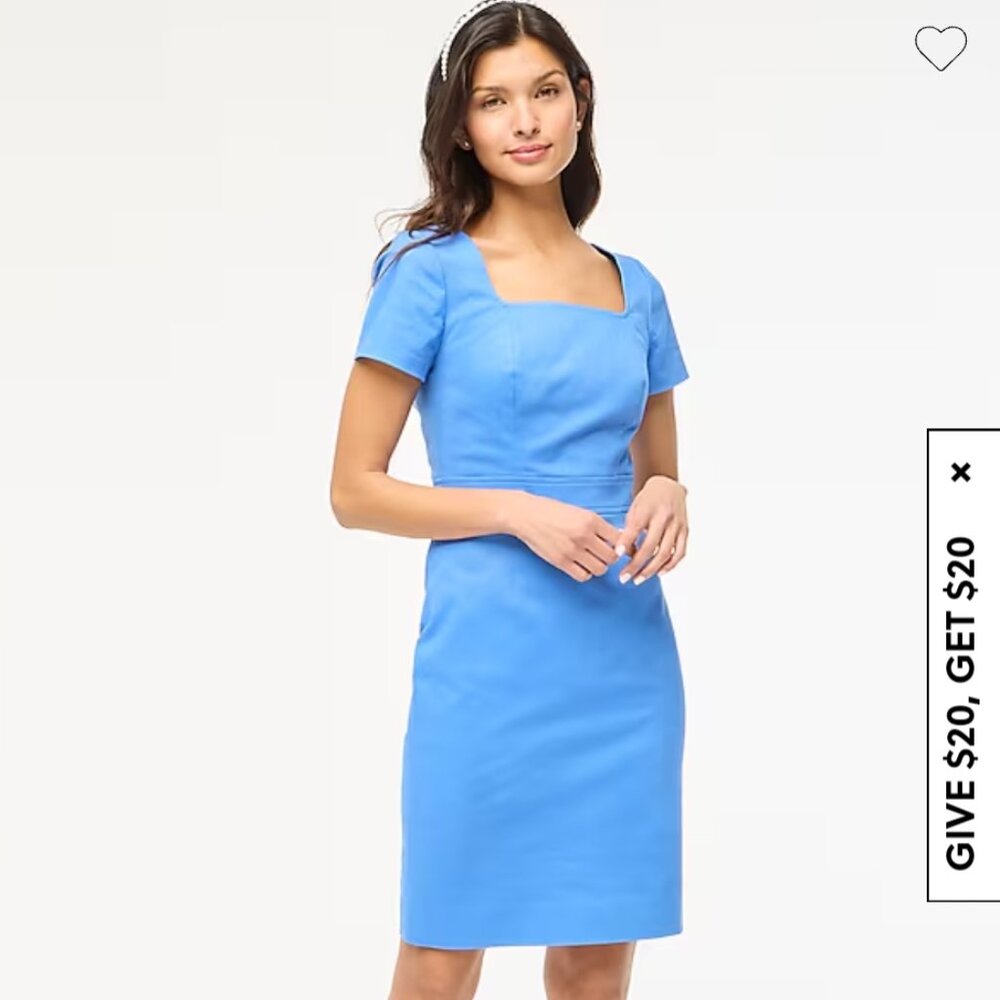 Tailored Sheath Dress